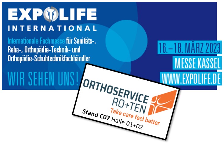 Orthoservice auf der Fachmesse Expolife 16.-18. 03. 2023