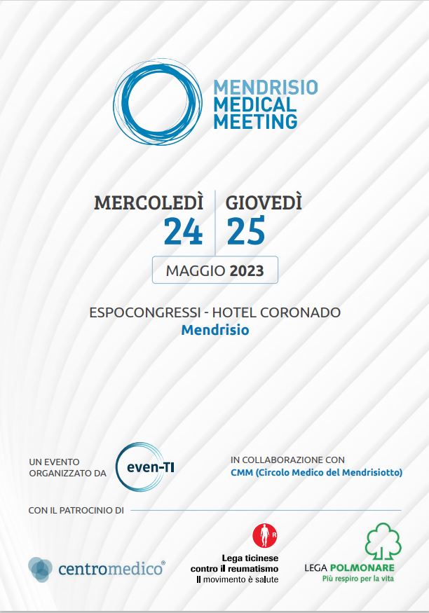 Vi aspettiamo al Mendrisio Medical Meeting 2023!