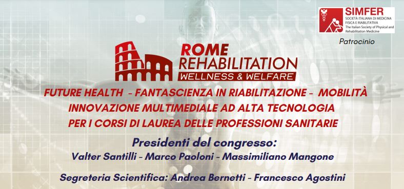 Vi aspettiamo al Rome Rehabilitation 2023
