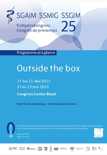 >Orthoservice Ro+Ten ist beim 9. Frühjahrskongress der SGAIM präsent