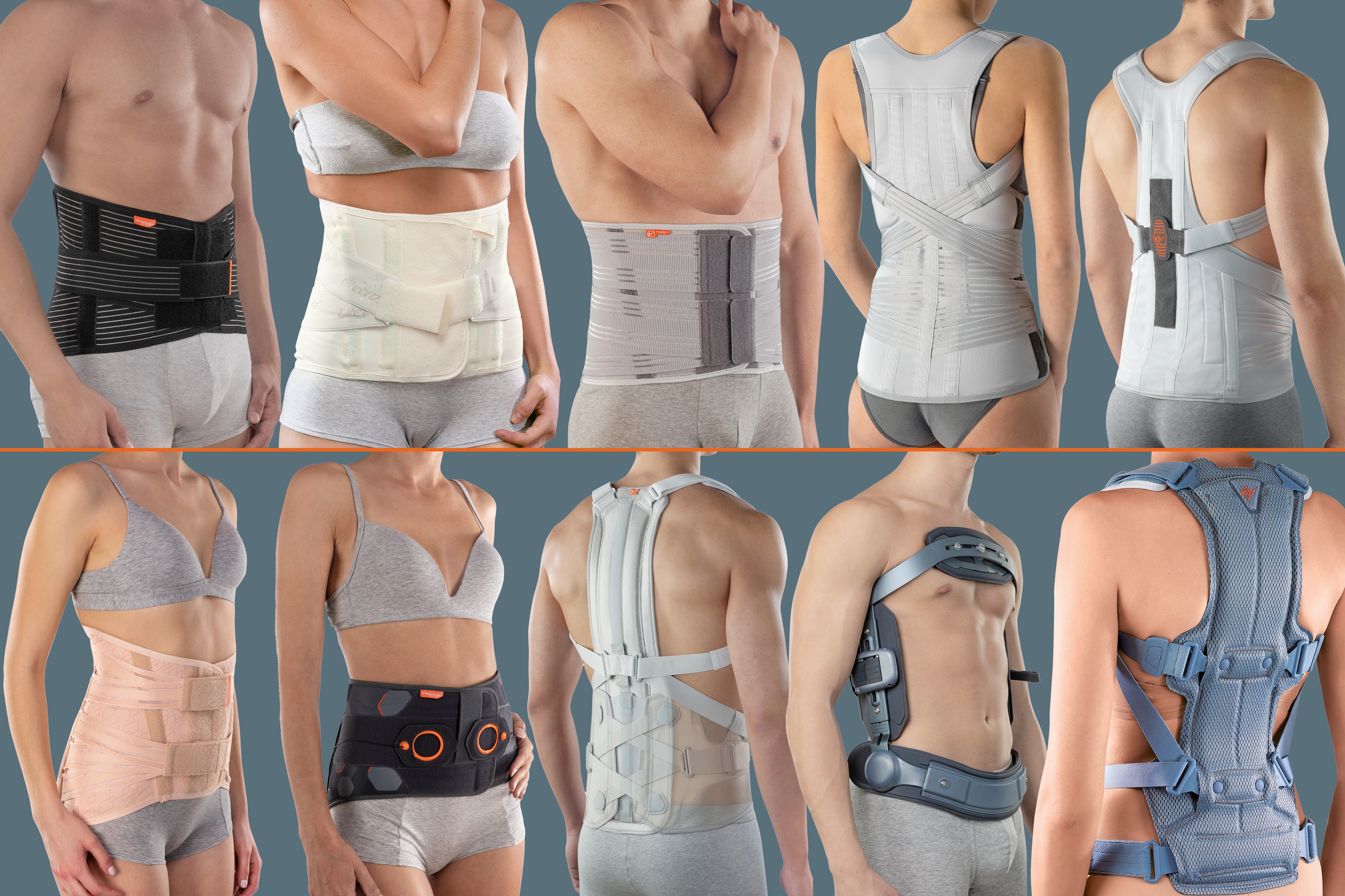 A complete range of supports 