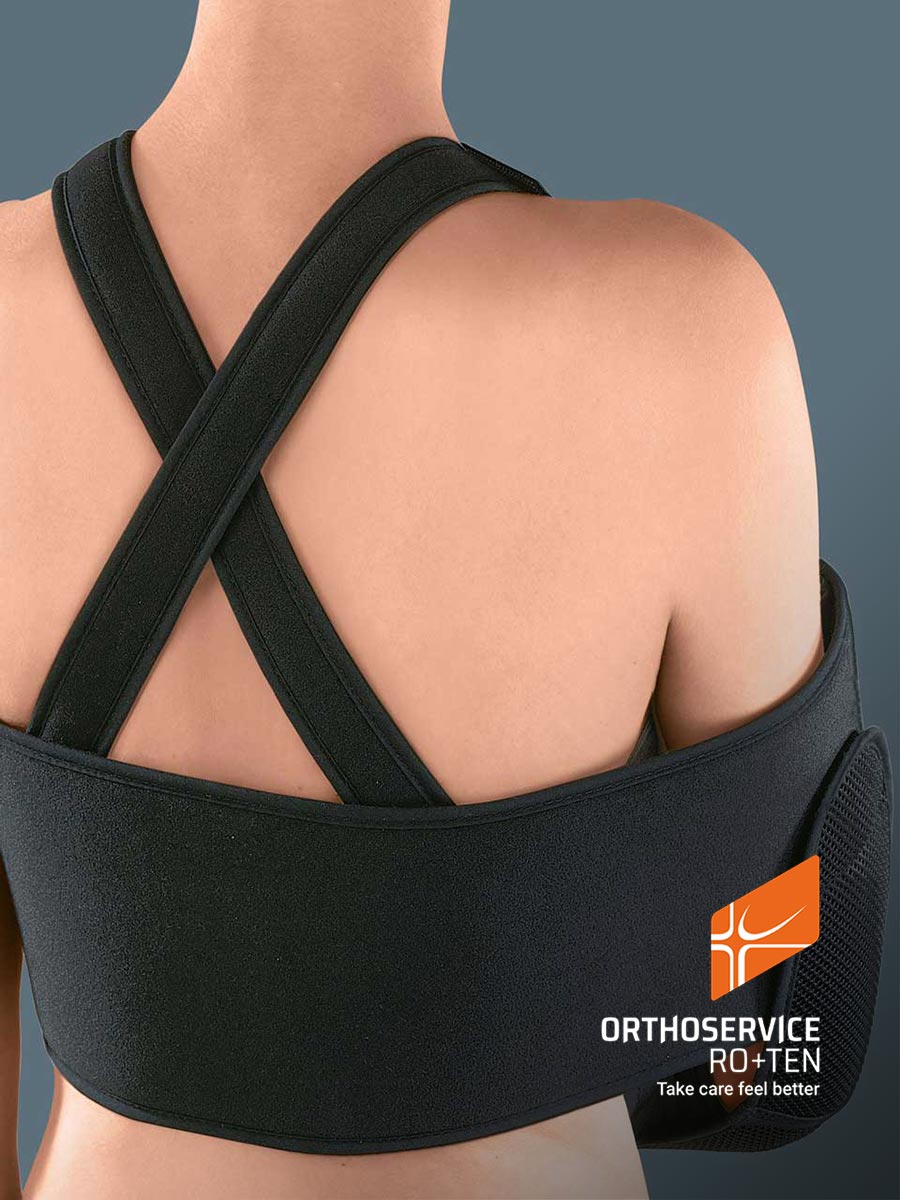 SHOULDFIX II -  Arm-Schulter-Bandage zum Immobilisieren mit abnehmbarer Ellenbogentasche