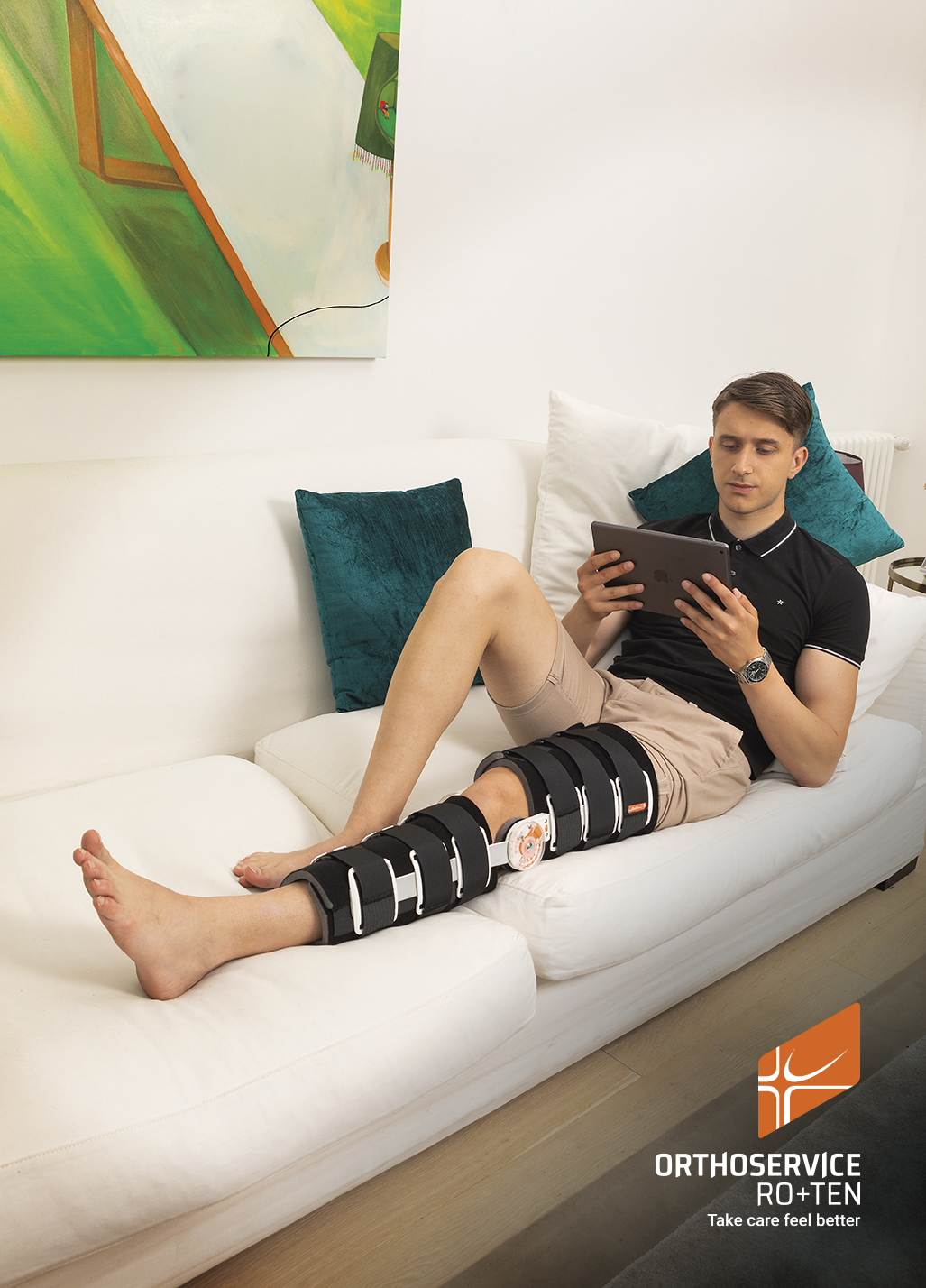 GO UP - Knee orthosis for post-surgery