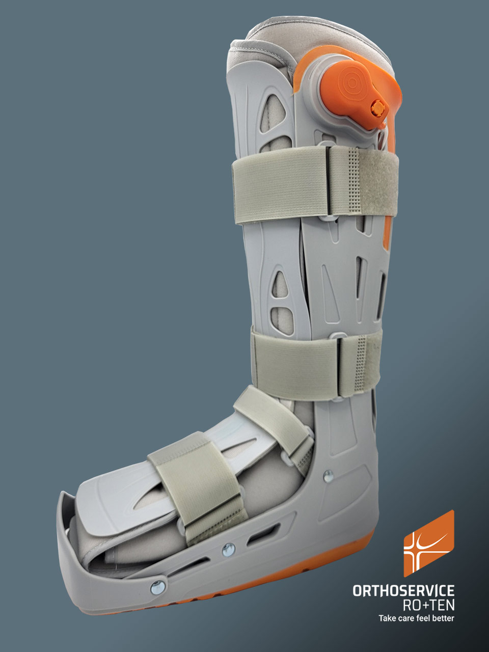 Airstep tight walker - Orteza sztywna na goleń I stopę typu “Walker” długa, pneumatyczna dwukomorowa